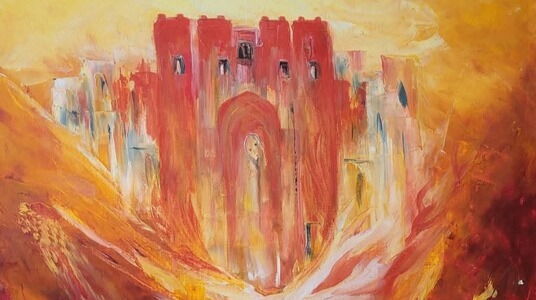 Schilderij van Samira Bakhash