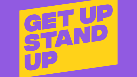 Logo GET UP STAND UP